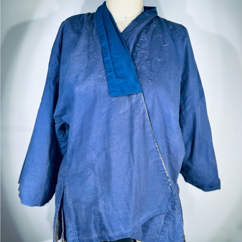 Magnolia Pearl Taj Appliqué Kimono NWT O/S - Picture 9 of 9